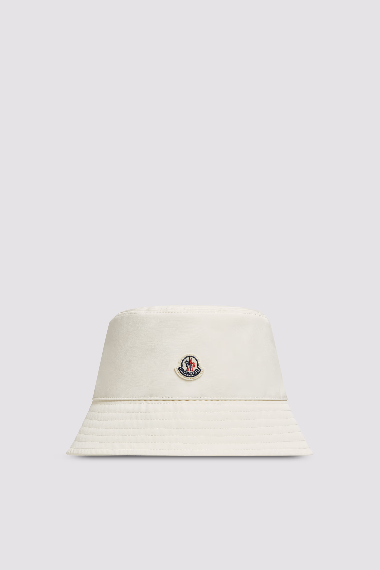 Bob en coton mélangé Femmes Blanc Moncler 0